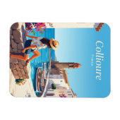 Wasserfront Collioure Frankreich Magnet (Horizontal)