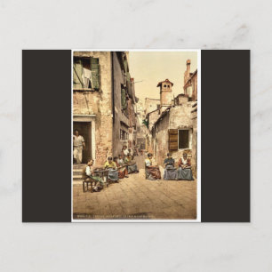 Wasserfront, Gardasee, See, Italien Klassiker Foto Postkarte