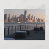 Wasserfront, Hoboken, N.J. Postkarte (Vorderseite)