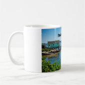Wasserfront in Stonington, Maine Kaffeetasse (Links)