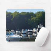 Wasserfront Marina Mousepad (Mit Mouse)