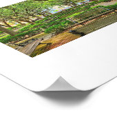 Wasserfront Park in Charleston, SC Poster (Ecke)