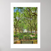 Wasserfront Park in Charleston, SC Poster (Vorne)