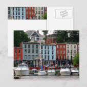 Wasserfront Postkarte (Vorne/Hinten)