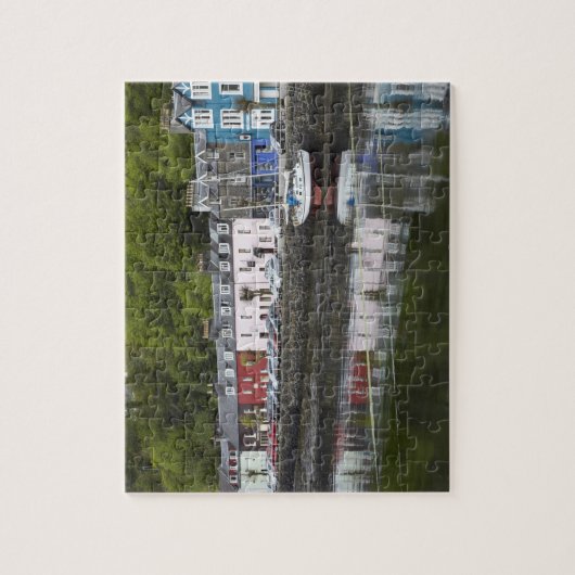 Wasserfront, Tobermory, Insel Mull, Schottland, 2 Puzzle (Vertikal)