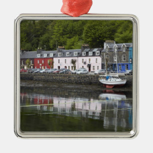 Wasserfront, Tobermory, Insel Mull, Schottland, 2 Silbernes Ornament
