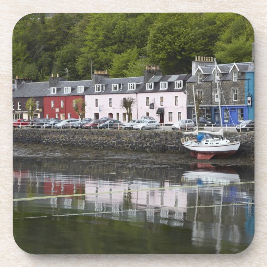 Wasserfront, Tobermory, Insel Mull, Schottland, 2 Untersetzer (Vorderseite)