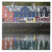 Wasserfront, Tobermory, Insel Mull, Schottland Fliese (Vorderseite)