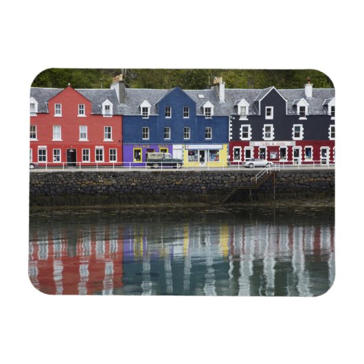 Wasserfront, Tobermory, Insel Mull, Schottland, Magnet (Horizontal)