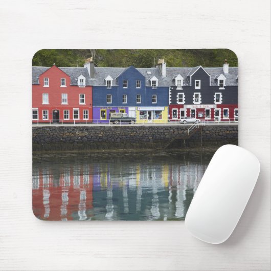 Wasserfront, Tobermory, Insel Mull, Schottland Mousepad (Mit Mouse)