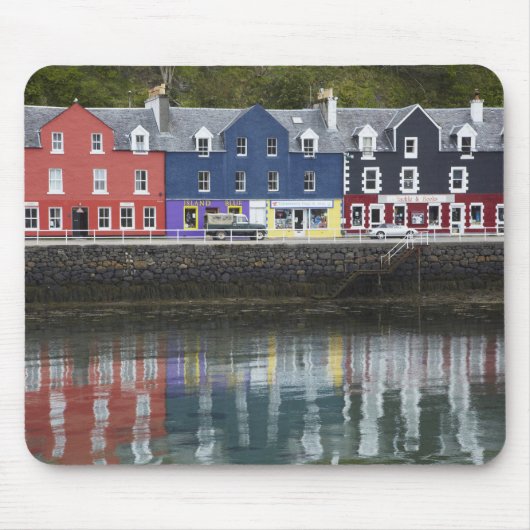 Wasserfront, Tobermory, Insel Mull, Schottland Mousepad (Vorne)