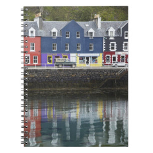 Wasserfront, Tobermory, Insel Mull, Schottland, Notizblock