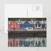 Wasserfront, Tobermory, Insel Mull, Schottland, Postkarte (Vorne/Hinten)