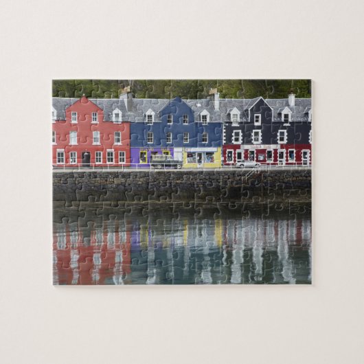 Wasserfront, Tobermory, Insel Mull, Schottland Puzzle (Horizontal)