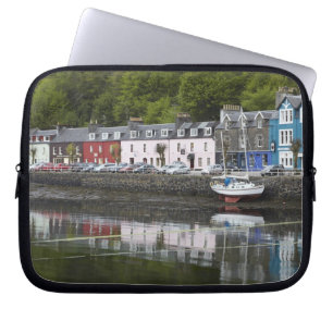 Wasserfront, Tobermory, Isle of Mull, Schottland, Laptopschutzhülle