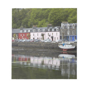 Wasserfront, Tobermory, Isle of Mull, Schottland, Notizblock