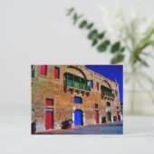Wasserfront, Valletta Postkarte (Stehend Vorderseite)