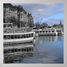 Wasserfront von Stockholm