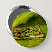 Wasserfrosch Button (Vorne & Hinten)