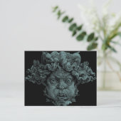 Wassergargoyl - Postkarte (Stehend Vorderseite)