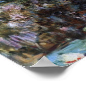 Wassergarten in Giverny, Frankreich, von Claude Mo Poster (Ecke)