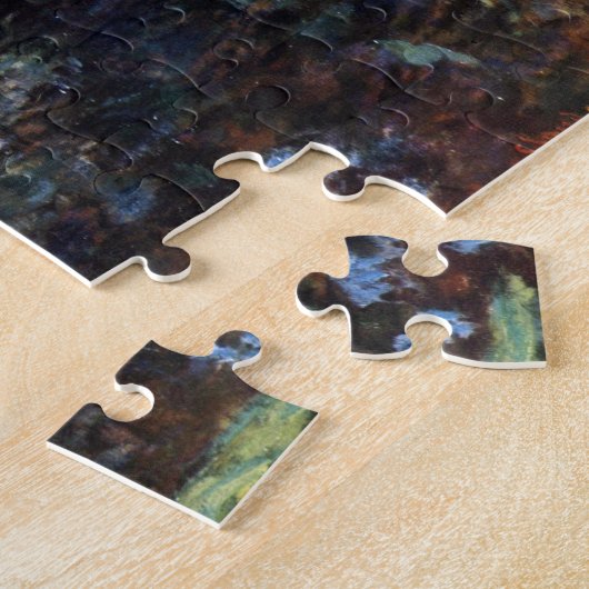 Wassergarten in Giverny, Frankreich, von Claude Mo Puzzle (Seite)