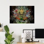 Wassergarten Poster (Heimbüro)