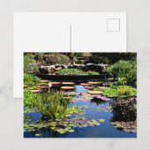 Wassergarten Postkarte (Vorne/Hinten)