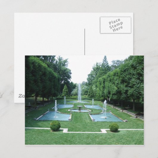 Wassergarten Postkarte (Vorne/Hinten)