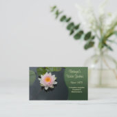 Wassergarten Visitenkarte (Stehend Vorderseite)