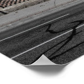 Wassergasreinigungshaus Nr. 3 - Farbversion Poster (Ecke)