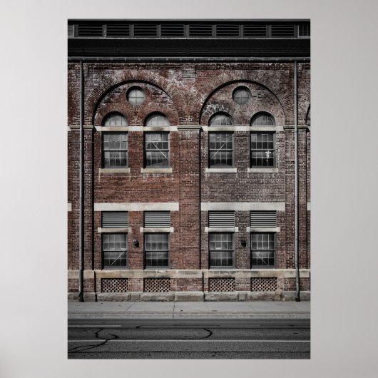 Wassergasreinigungshaus Nr. 3 - Farbversion Poster (Vorne)