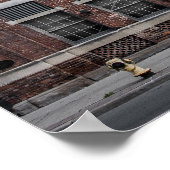 Wassergasreinigungshaus Nr. 5 Farbversion Poster (Ecke)