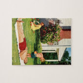 Wassergebender Vater Puzzle (Horizontal)