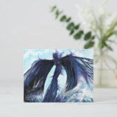 Wassergeboren (geschlossen) - Postkarte (Stehend Vorderseite)