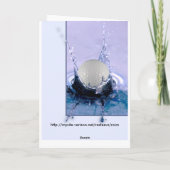 Wassergefahr Karte (Rückseite)