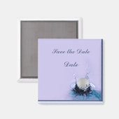 Wassergefahr Magnet (Vorderseite/Rückseite)