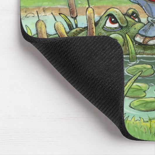 Wassergefahr Mousepad (Ecke)