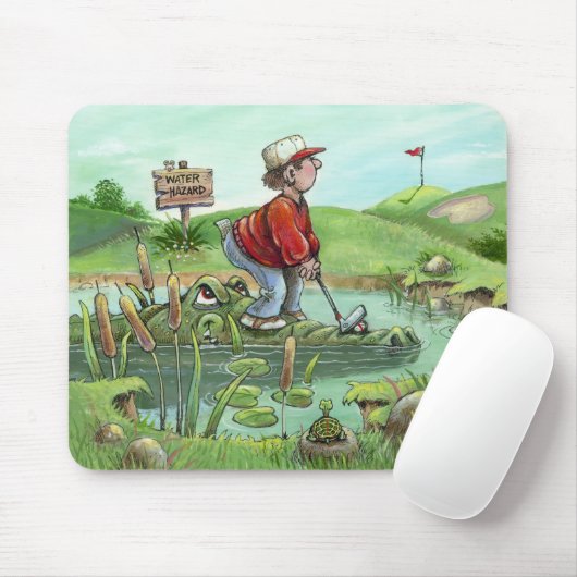 Wassergefahr Mousepad (Mit Mouse)