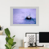 Wassergefahr Poster (Heimbüro)