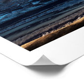 Wassergeometrie Poster (Ecke)