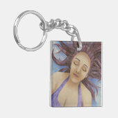 Wassergöttin Floating Schlüsselanhänger (Vorderseite links)