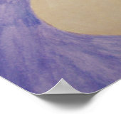 Wassergöttin Schwimmplakat Poster (Ecke)