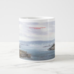 Wassergraben von Ferrol /Estuary of Ferrol ,(Zu Jumbo-Tasse