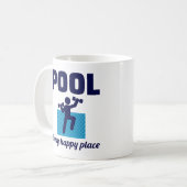 Wassergymnastik Aquatic Fitness Aqua-Übungspool Kaffeetasse (Vorderseite Links)