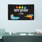 Wassergymnastik & Balloons Party im Sommer Kinderg Banner (Messeveranstaltung)