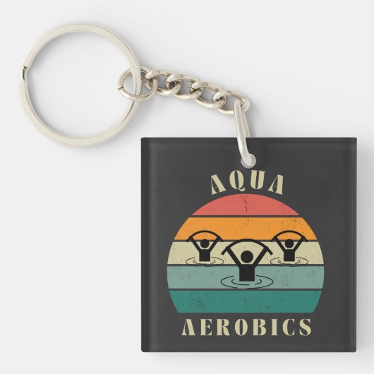 Wassergymnastik Schlüsselanhänger (Vorderseite)
