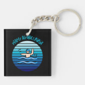 Wassergymnastik Schlüsselanhänger (Rückseite)