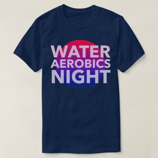Wassergymnastik T-Shirt (Design vorne)
