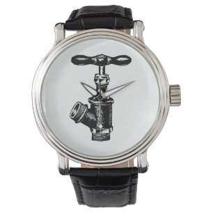 Wasserhahn Armbanduhr